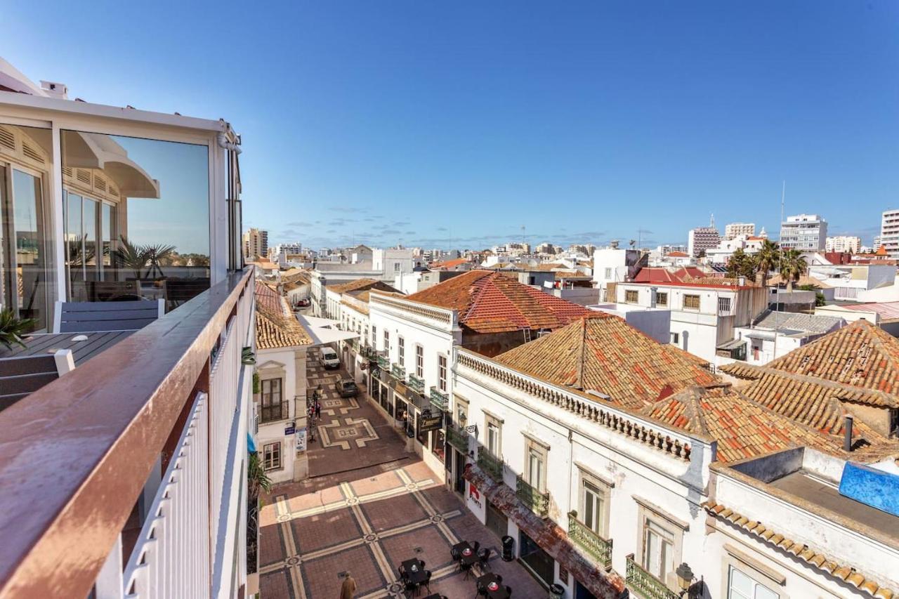 Marina Penthouse Faro Center Appartamento Esterno foto