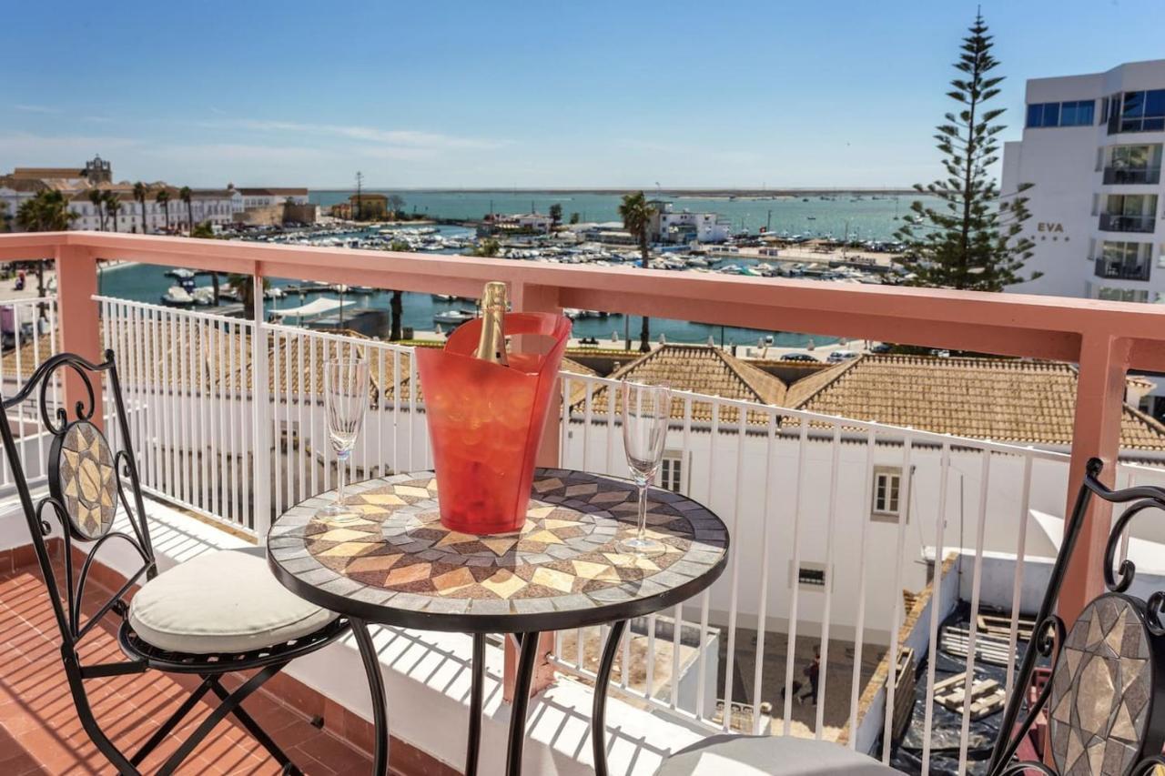 Marina Penthouse Faro Center Appartamento Esterno foto